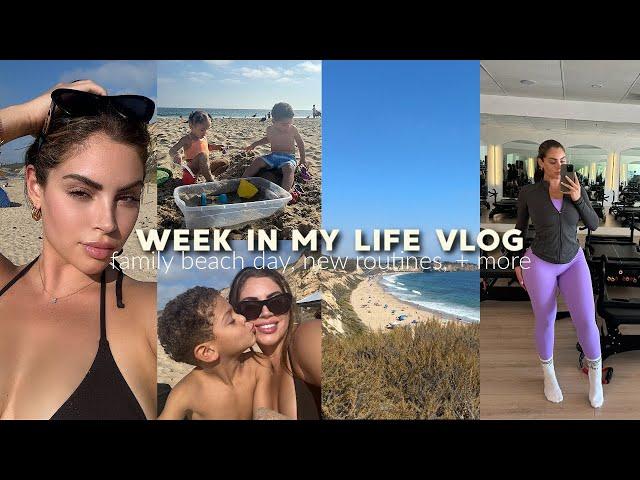 a week in my life as 25 year old mommy of 3 family beach day, fave mom hacks, and more!