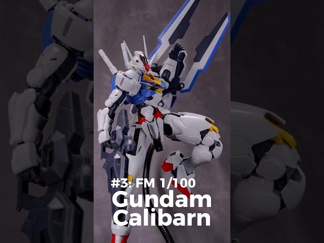 My top 5 Model Kit Builds of 2023  #bandai #gunpla #plamo #gundam #gundambuilder #barbatos #mgsd