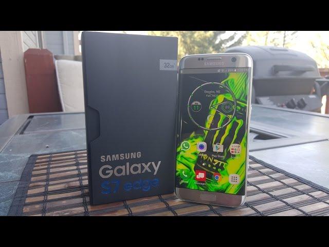 UNBOXING First look - Samsung Galaxy S7 Edge Verizon