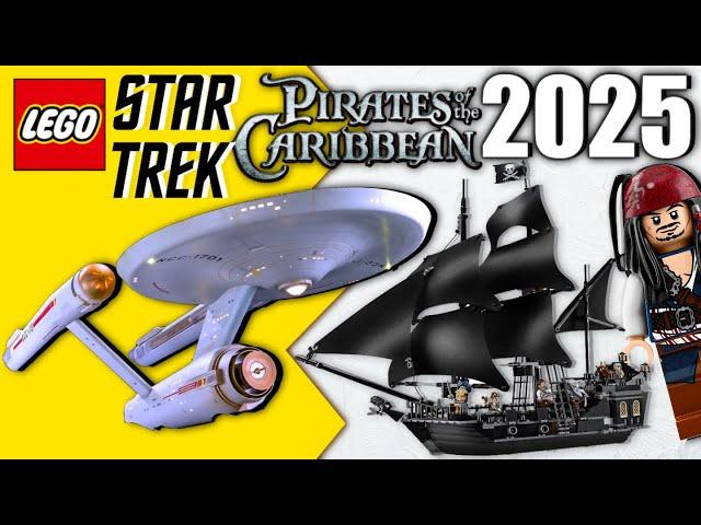 INSANE 2025 LEGO Leaks! LEGO Star Trek & LEGO Pirates of the Caribbean