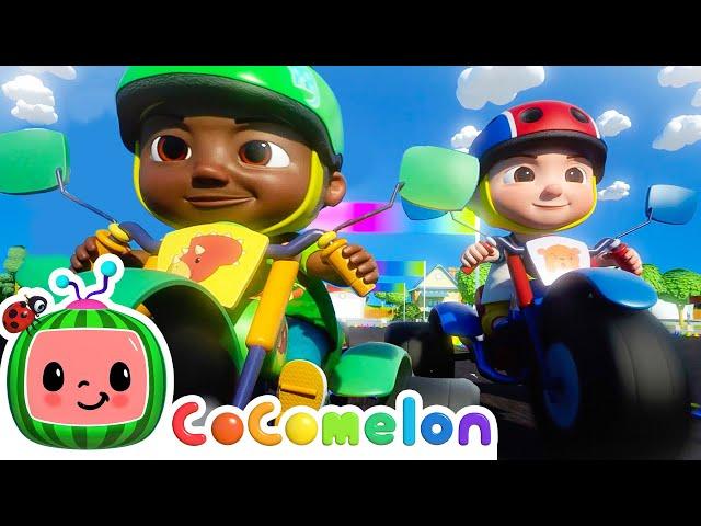 Bike Race Song | CoComelon Nursery Rhymes & Kids Songs