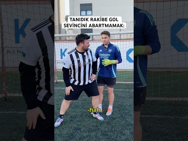 Rakip tanıdık,gol sevinçlerini abartmasak mı? @FIRATSOBUTAY