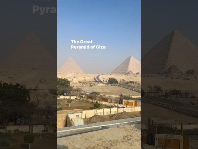 The Great Pyramid of Giza #travel #egypt #uk # #discoveregypt  #shortsfeed #pyramid #gizapyramids