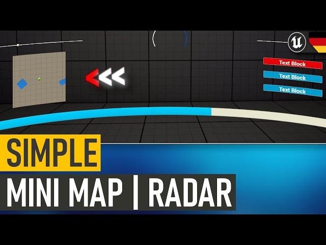 MINI MAP - Unreal Engine 5 Minimap Tutorial | Unreal Engine Widget Tutorial Deutsch / German | #UE5