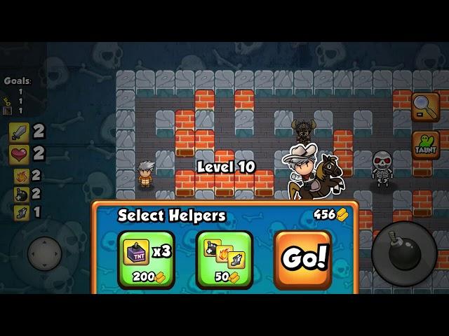 Bomber Friends - Level 10 Gameplay. Android.