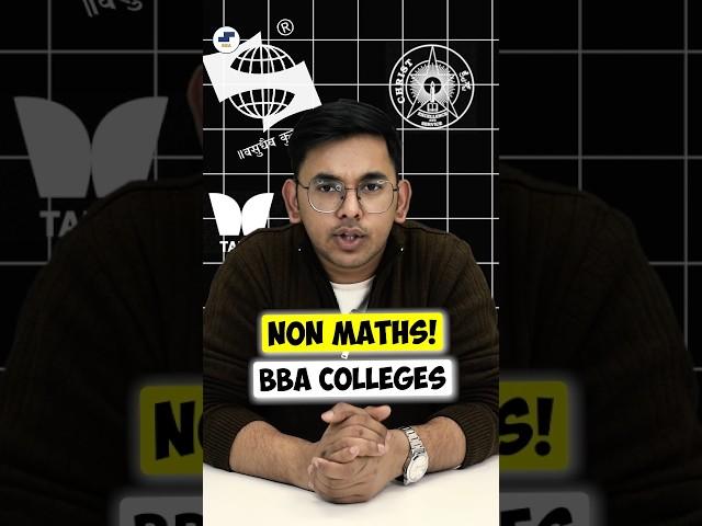 Top Non Maths BBA Colleges! BBA Admissions 2025 Without Maths! #Shorts #BBA #BBAAdmission #Viral