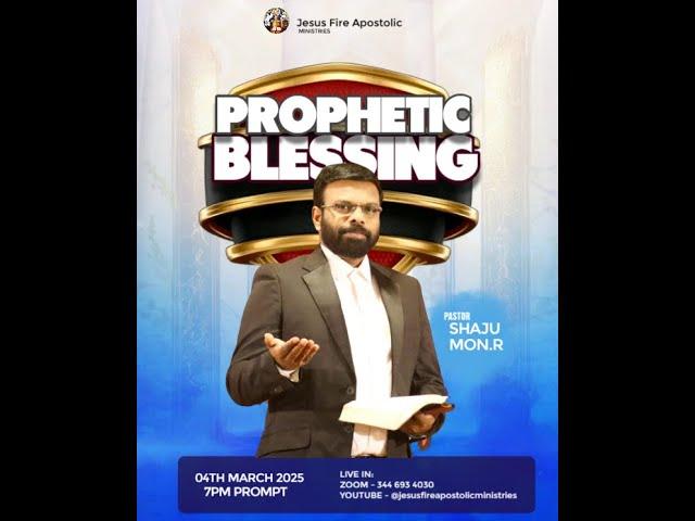 4-Mar-2025 • Pr.Shajumon.R • Jesus Fire Apostolic Ministries • 1805th Day