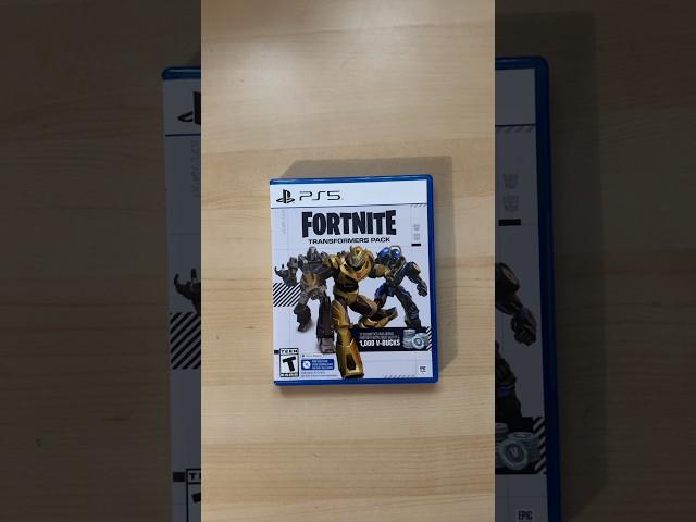 Fortnite Transformers Pack Unboxing