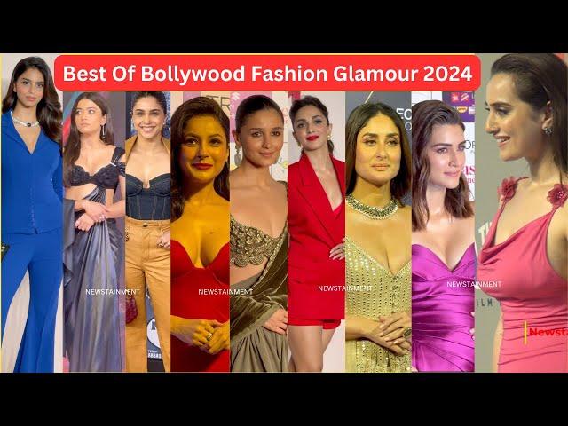 Best Of Bollywood 2024 Fashion Glamour Style Paparazzi Moments Red Carpets #bollywood