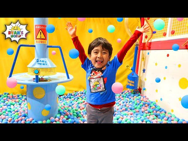 Fun Indoor Playground for kids with Ryan's World!