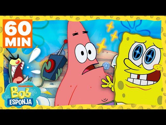 Bob Esponja | Melhores Episódios de Bob Esponja por 1 Hora (Parte 2) | Bob Esponja em Português