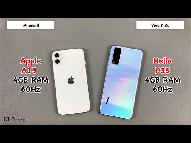 iPhone 11 vs Vivo Y12s Speed Test & Camera Test