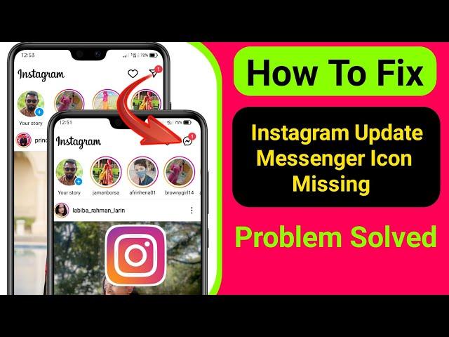 Fix Instagram Messenger Update Not Showing | Instagram messenger icon missing on Android or ios