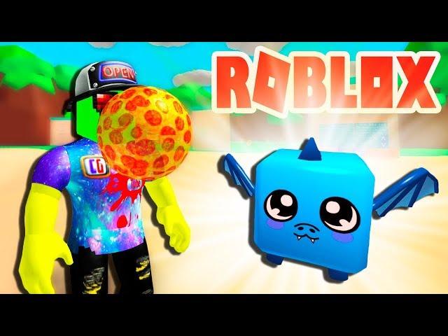 INFLATED BUBBLE PIZZA and OPENED EPIC PET! Simulator chewing GUM to Get