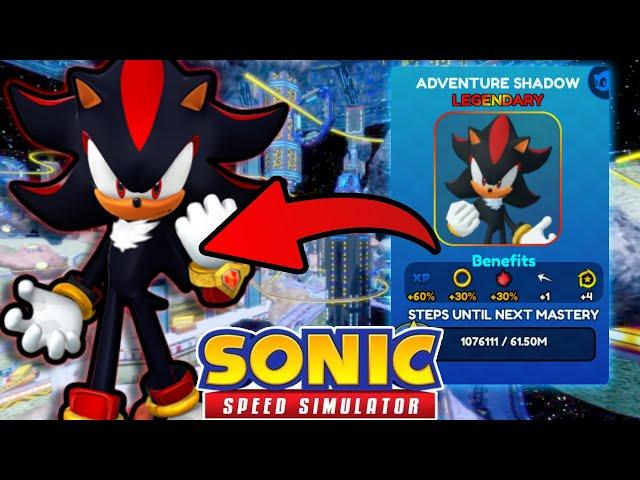 How To Unlock ADVENTURE SHADOW Fast! (Sonic Speed Simulator Update)