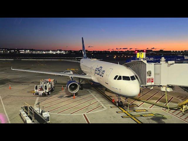 HD/60p: JetBlue Airbus A320 N561JB from New York JFK to Orlando MCO | FULL FLIGHT