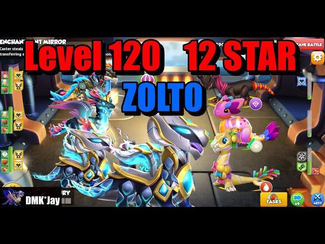 Want to see the battle of level 120 12 STAR ZOLTO? - Dragon Mania Legends - (DMK*Jay) 드래곤 매니아 레전드