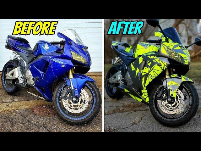 Transforming a 2006 CBR 600RR (Auctmarts Fairing Install and Review)