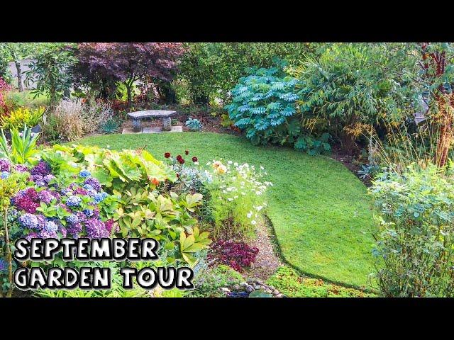 Gorgeous September Garden Tour in 4k || Big Changes & Flowers for Later Interest || All Plant Names