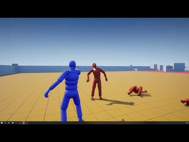 Unreal Engine 4: Physical damage animations