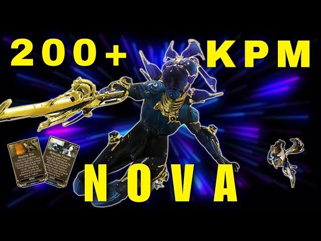 WARFRAME NOVA PRIME S-TIER BUILD | 200+ KILLS PER MINUTE