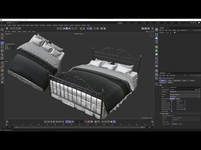 Cinema 4D Videocourse - 02 - Asset Browser, Navigation, Transform, Selection, Viewport Attributes