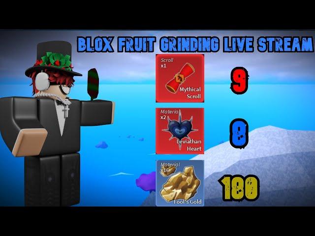 Blox FRUIT GRINDING  - FIGHTING  BOSS WITH VIEWERS