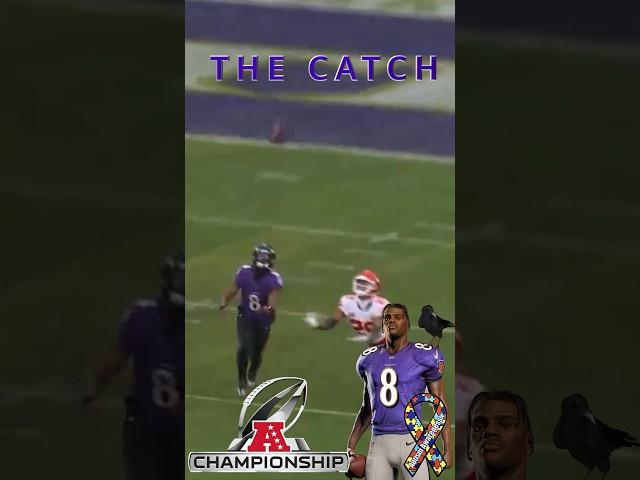 Baltimore Ravens Lamar Jackson The Catch #baltimoreravens #ravensflock #ravens #lamarjackson #nfl