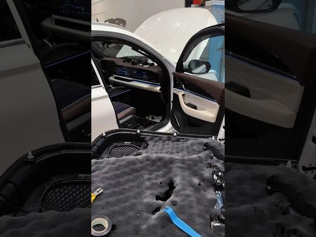 Подсветка в Geely Monjaro #kibercar