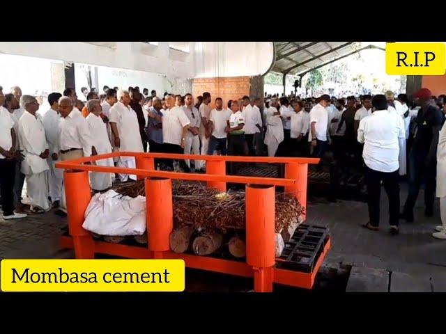 Mombasa Cement final journey by firewood in Nyali