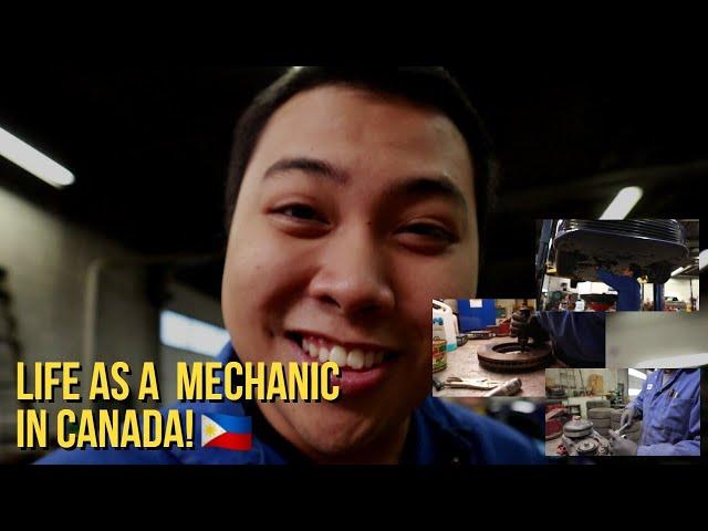 DAY IN A LIFE | FILIPINO MECHANIC IN CANADA | VLOG #4