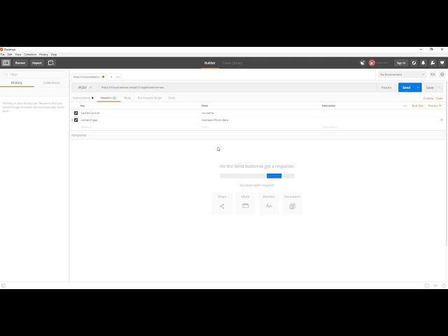 Create Curl Request using Postman