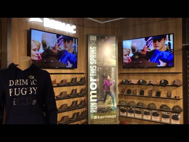 BIGBrave Drimac In-store Digital Signage