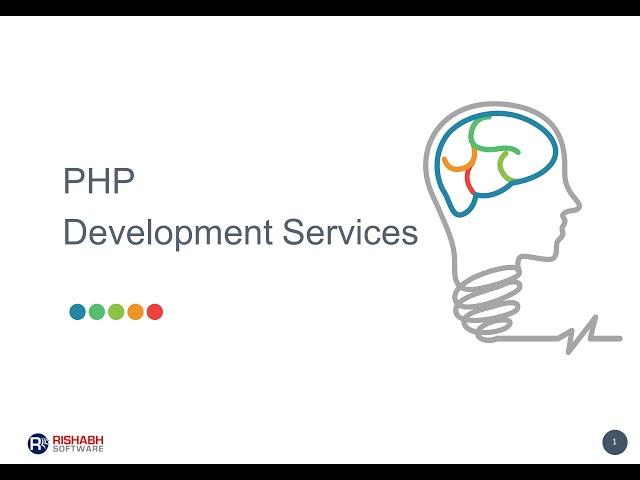 PHP Web Development Services - Rishabh Software