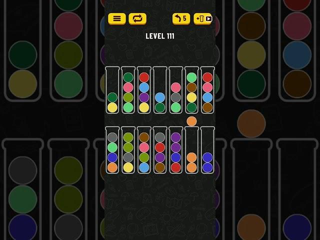 Ball Sort Puzzle level 111