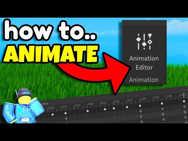 How to ANIMATE in Roblox Studio (EASY)