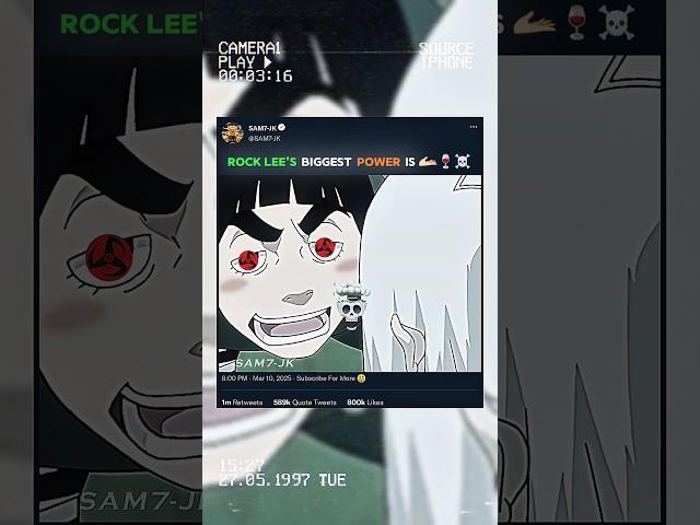 SHARINGAN CANNOT COPY THIS TECHNIQUE ️