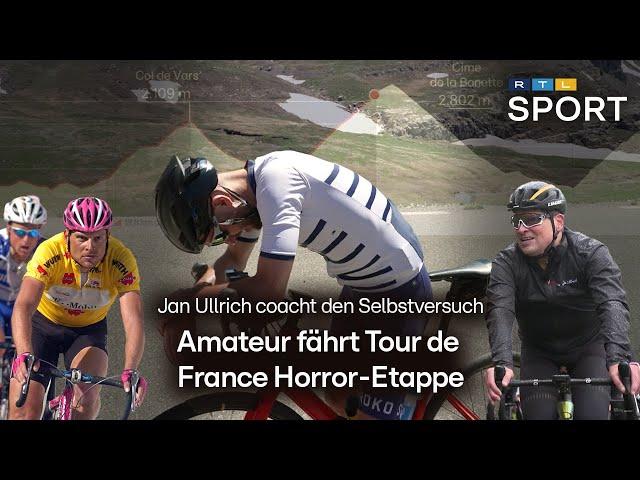 Amateur fährt Tour de France Horror-Etappe - Jan Ullrich coacht den Selbstversuch