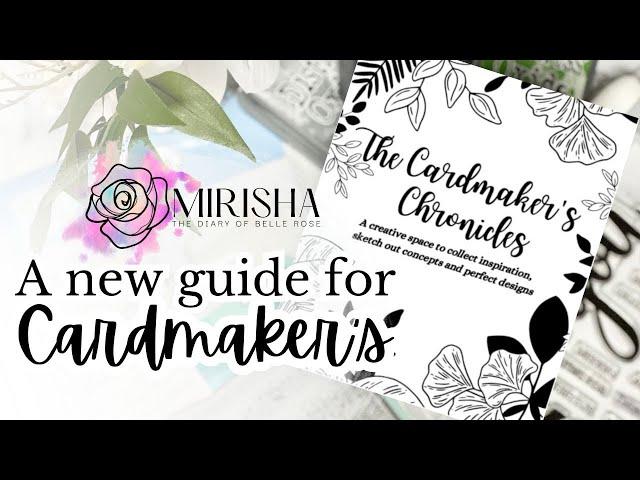 NEW Card Making Sketchbook! The Cardmaker’s Chronicles Flip Through Review