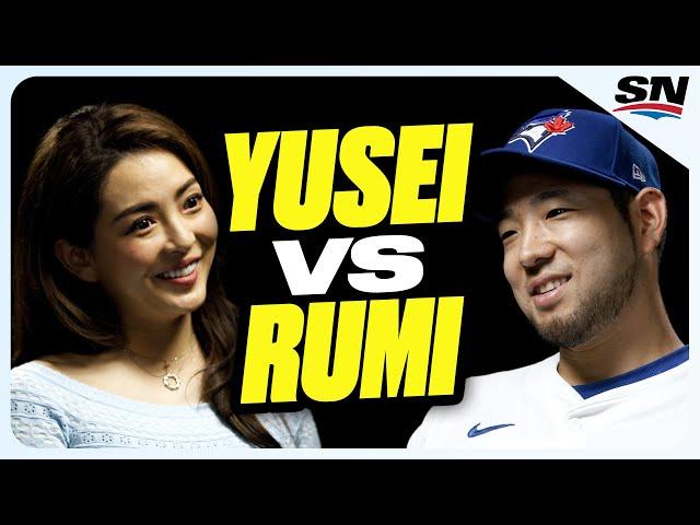 Blue Jays' Yusei Kikuchi Interviewed By His Wife Rumi Kikuchi