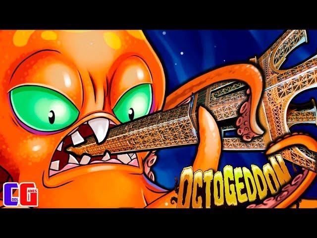 OCTOPUS MUTANT DESTROYED the EIFFEL TOWER - Octogeddon #4