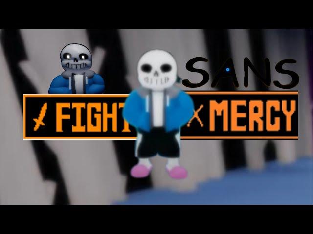 Pacifist Sans Phase 1-2/Comic Sans Showcase [Event] (UnderTale: Judgement Day) Roblox