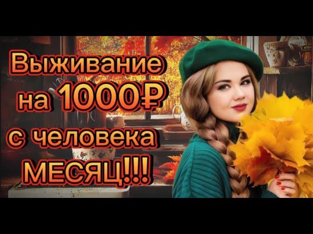 ВЫЖИВАНИЕ НА 1000 РУБЛЕЙ С ЧЕЛОВКА НА МЕСЯЦ! ЗАКУПКА ПРОДУКТОВ, ЦЕНЫ В 2024, ЗАГОТОВКИ В МОРОЗИЛКУ!!