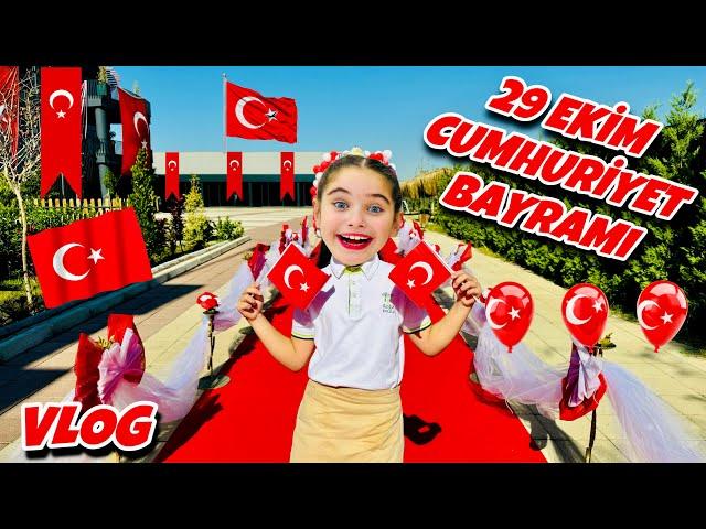 29 EKİM CUMHURİYET BAYRAMI VLOG !! GÖSTERİMİZE GİDİYORUZ !!