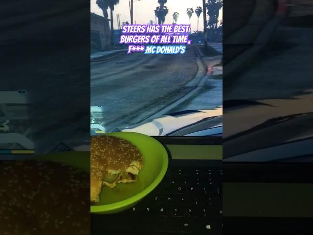 Steers or Mc Donald’s. #adventure #explore #instatravel #fastfood #burger #gtav #gta