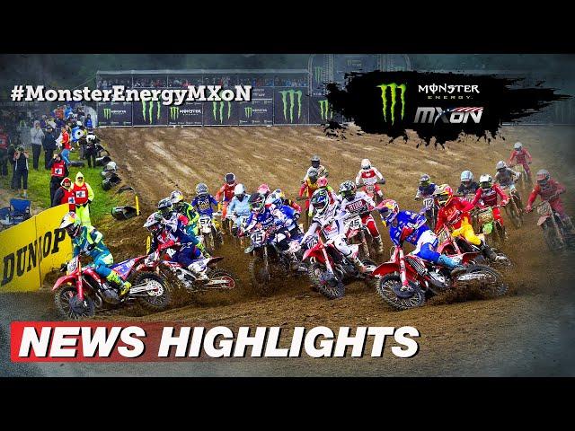 News Highlights | Monster Energy FIM Motocross of Nations 2022 #MXGP #Motocross