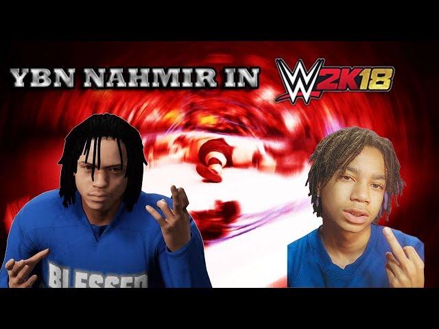 GANG GANG!! | HOW TO MAKE YBN NAHMIR IN WWE 2K18 | EASY CREATION!!