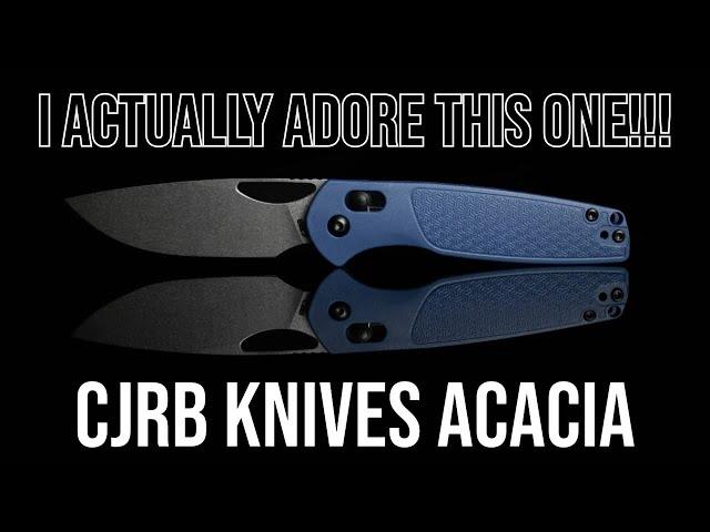 $40 and Better Than A Bugout in Every Way? - CJRB Knives Acacia