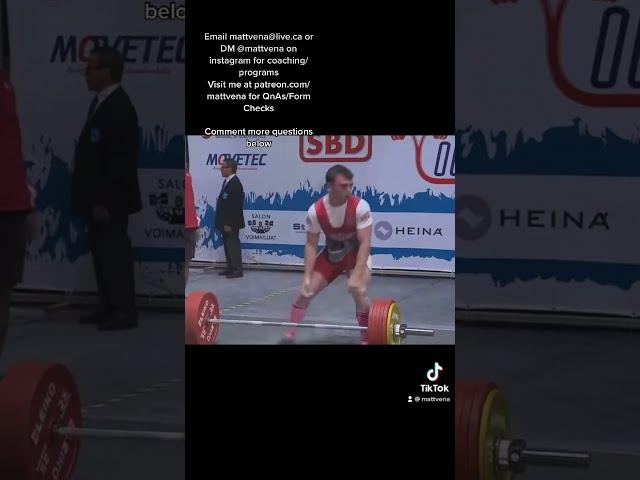 LOSING 3 TOES SUMO DEADLIFTING 