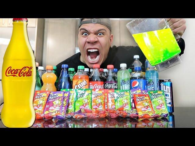 FIZZIEST DRINK IN THE WORLD CHALLENGE (EXTREMELY DANGEROUS)